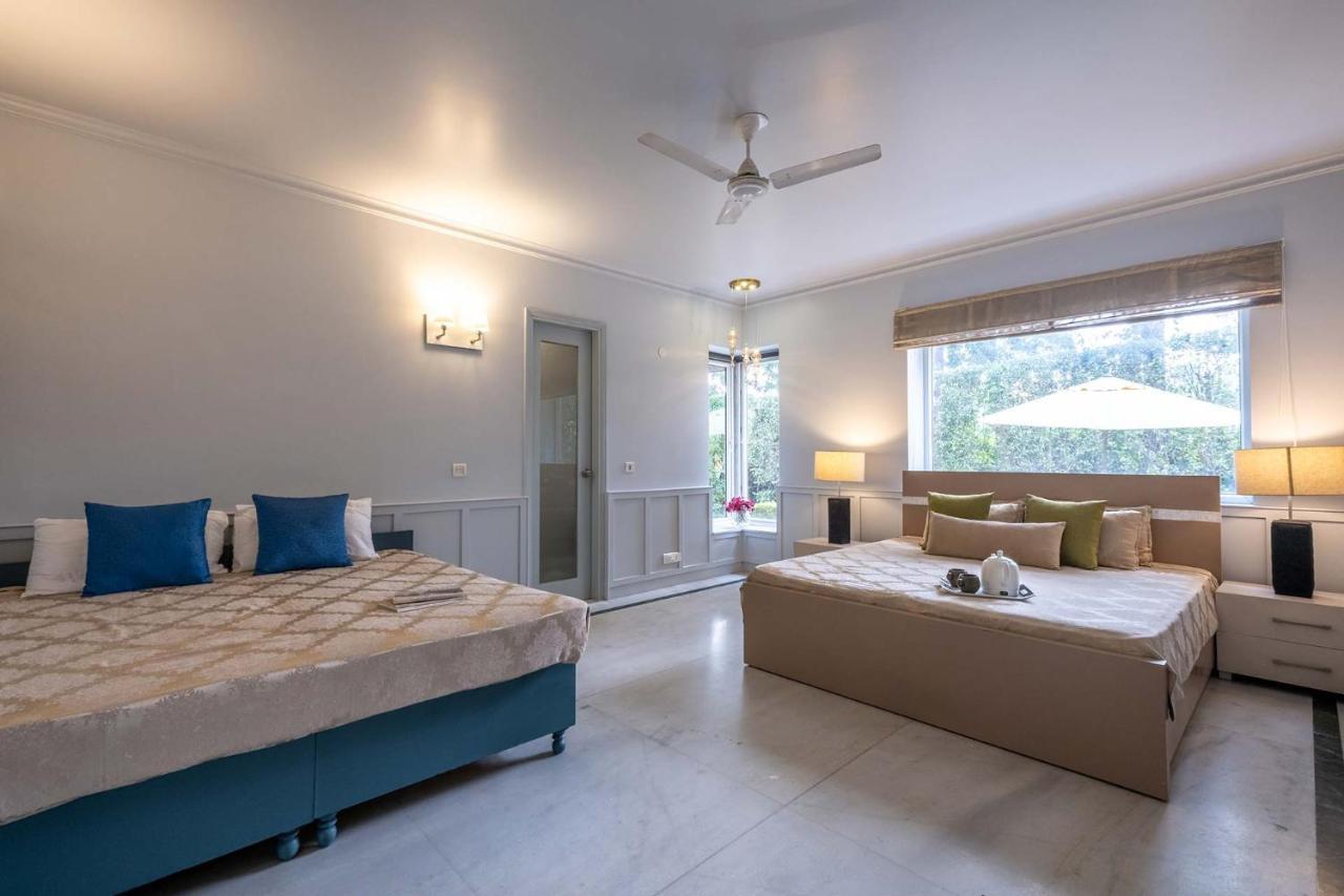 מנסאר Stayvista At The Banyan Abode With Pool Table, Pet Friendly & Outdoor Pool מראה חיצוני תמונה